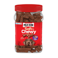 MilkBone Soft & Chewy Dog Treats, Beef & Filet Mignon Recipe, 25 Ounce Made with Real Chuck