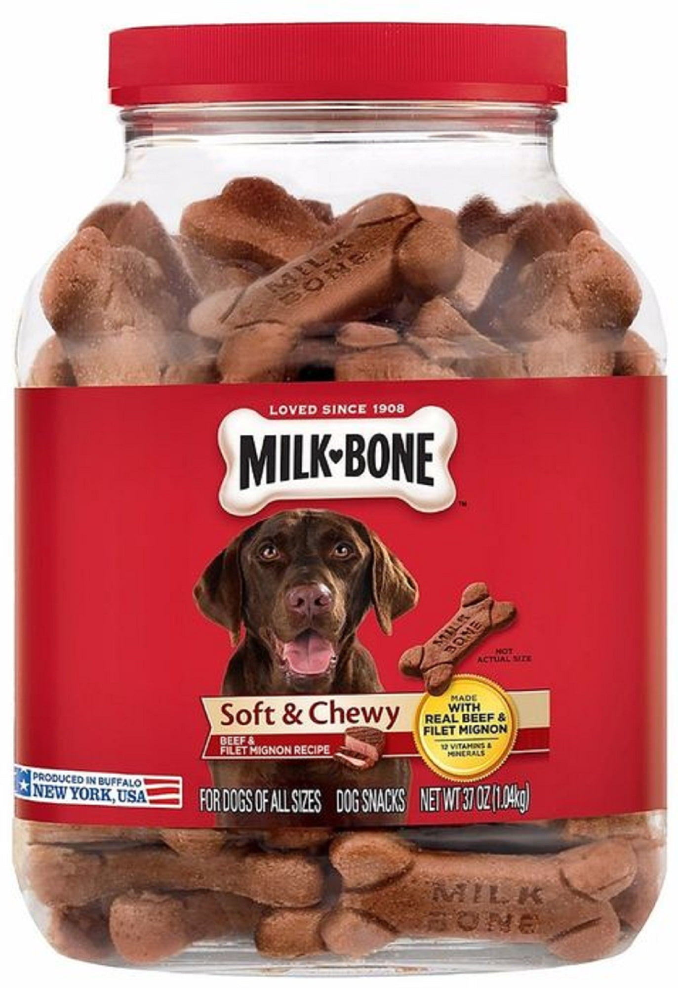 Milk-Bone Soft & Chewy Beef & Filet Mignon