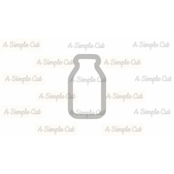 Milk Bottle Cookie Cutter