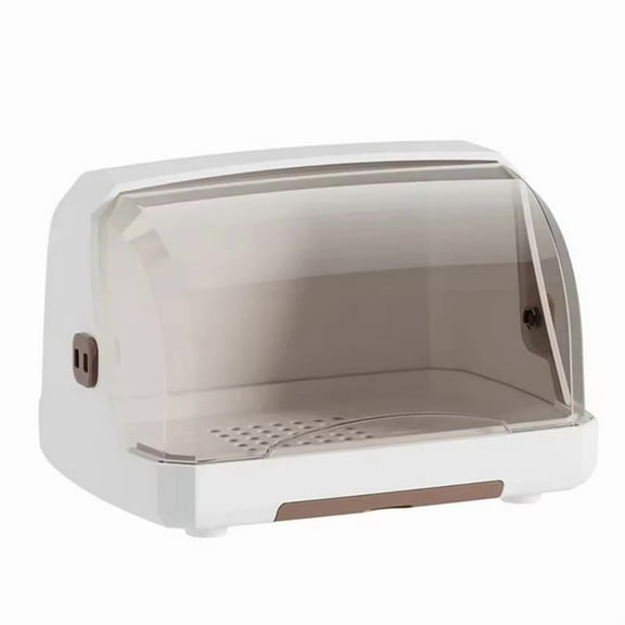 Milk Bottles with Large Drying Rack and Storage Box for Kitchen Countertops and Cabinets, Ideal for Home Organization,1 * bottle storage organizer