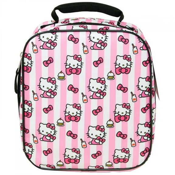Milk Bows & Cupcakes Lunch Bag, Pink