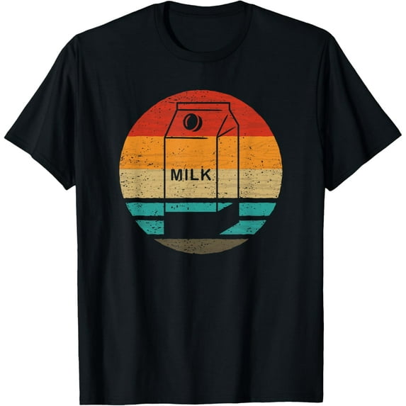 Milk Carton Retro Style Vintage T-Shirt