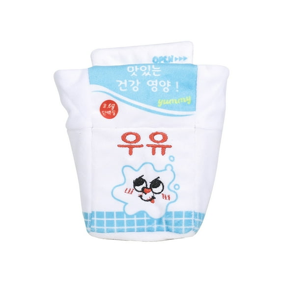 Milk Carton Snuffle Mat, Crinkle Sound Dog Foraging Toy with Treat Pockets, Interactive Puzzle Game for Canine Mental Stimulation