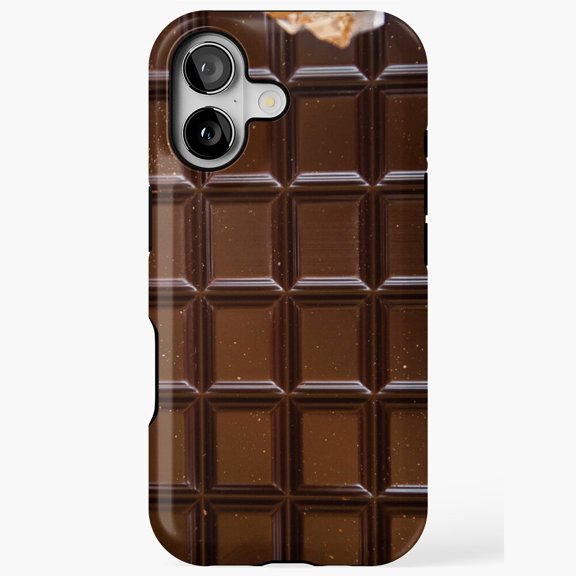 Milk Chocolate Bar Wrapper Sweet Candy iPhone Case 11 through 17 Pro Max