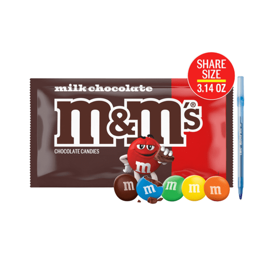 Milk Chocolate Candy Share Size 3.14 oz