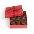 thumbnail image 1 of Milk Chocolate Caramel Rice Crispies Clusters Red Gift Box - by It's Delish  12 OZ Premium Milk Chocolate Covered Rice Crispies with Carmel Cluster without Nuts  Christmas Gifts Box of Chocolates..., 1 of 7