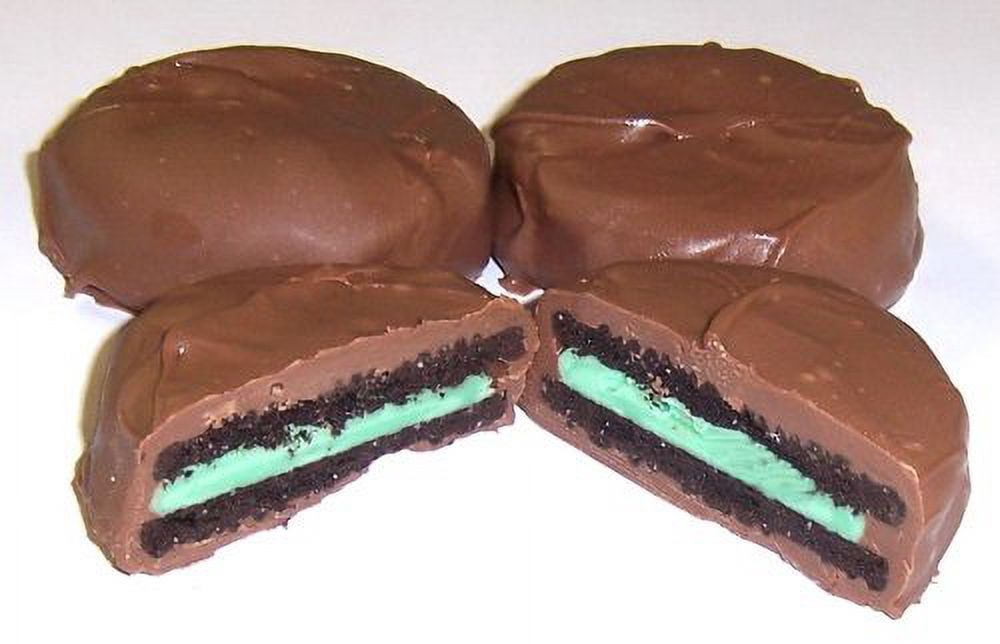 Milk Chocolate Covered Cool Mint Oreos in a 1 Pound Plastic Deli ...