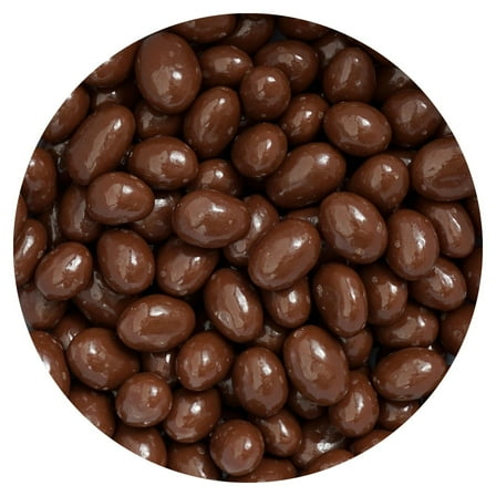 Milk Chocolate Covered Raisins, 2 Pound Bulk Bag, Chocolate Covered Raisins, The Hampton Popcorn & Candy Company