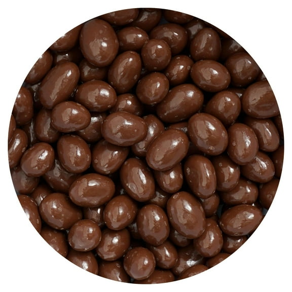 Milk Chocolate Covered Raisins, 2 Pound Bulk Bag, Chocolate Covered Raisins, The Hampton Popcorn & Candy Company