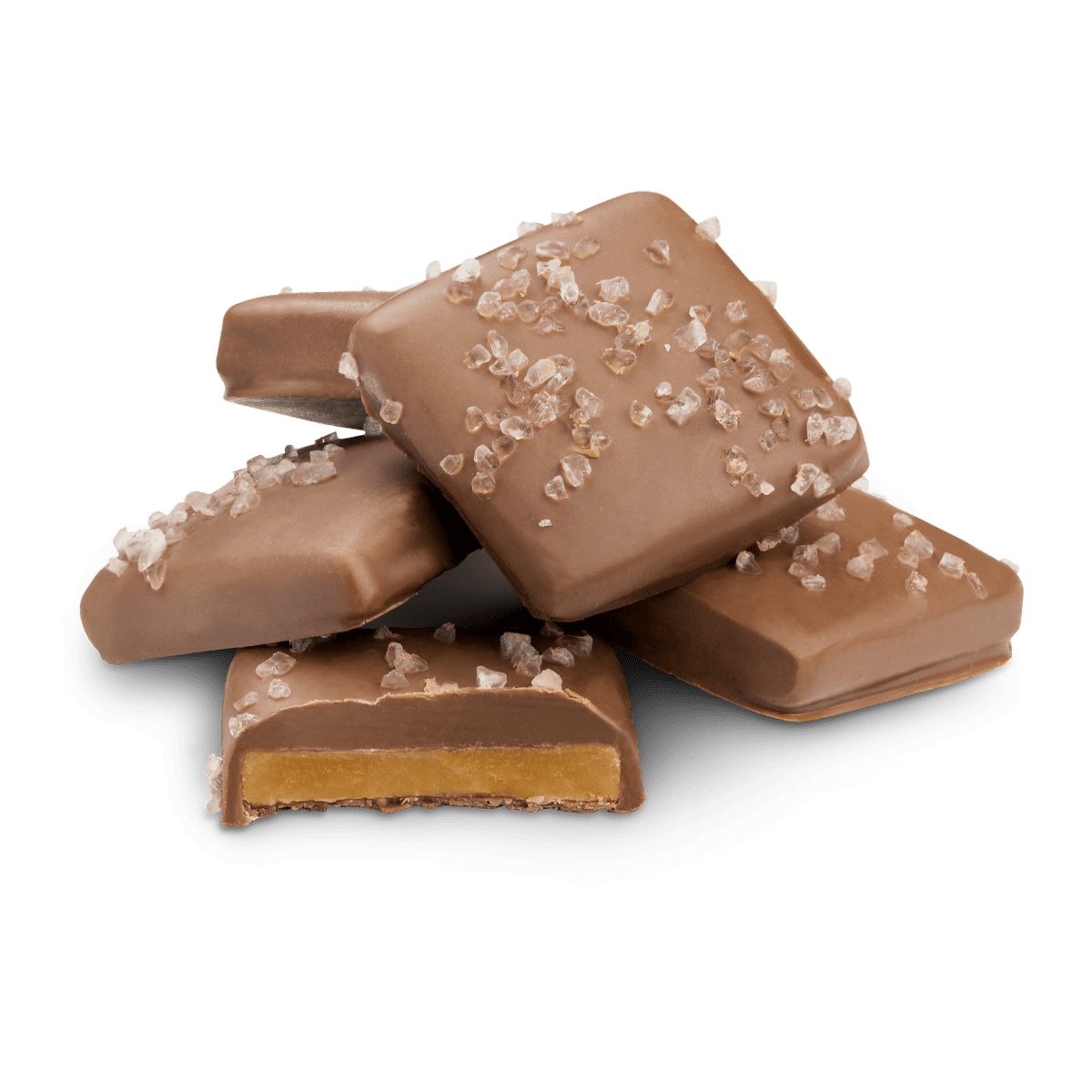 Milk Chocolate English Toffee with Sea Salt -  1 LB Box