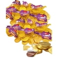 thumbnail image 1 of Just Grown Milk Chocolate Hanukkah Gelt Kosher Gold Coins, 12 Mesh Bags, 1 of 8