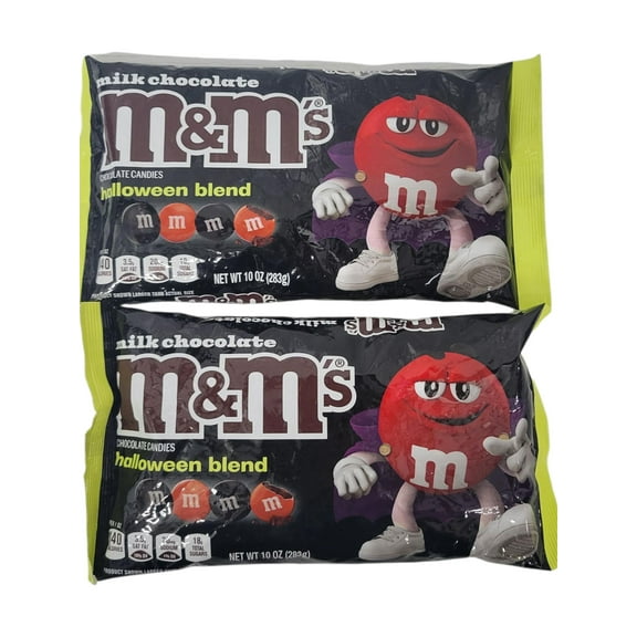 Milk Chocolate M&M's Halloween Blend 10 oz - Pack of 2