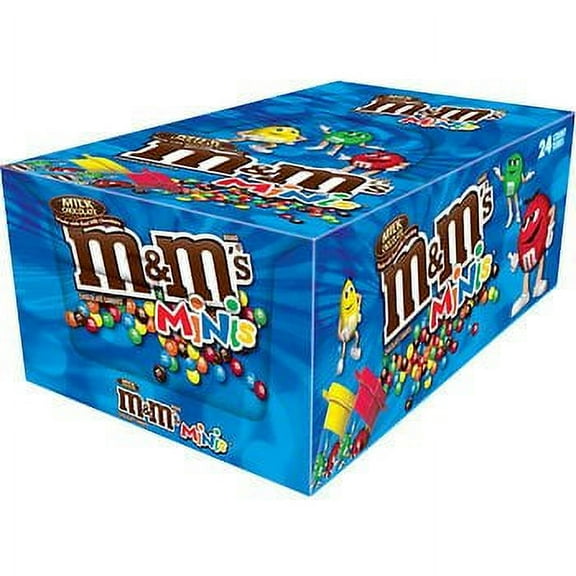 Milk Chocolate M&M's Mini Tubes, 24 ct. x2