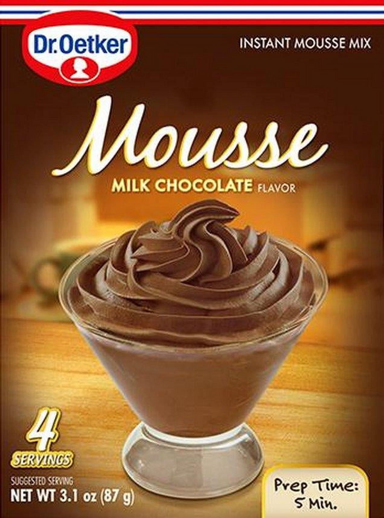 Milk Chocolate Mousse Mix (Oetker) 3.1 oz (87 g)