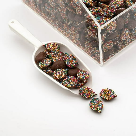Milk Chocolate Nonpareils  Classic Creamy Milk Chocolate Dots with Colorful Candy Shell  Perfect for Baking, Decorating & Snacking  Kosher, Kid-Friendly Treat  4 oz