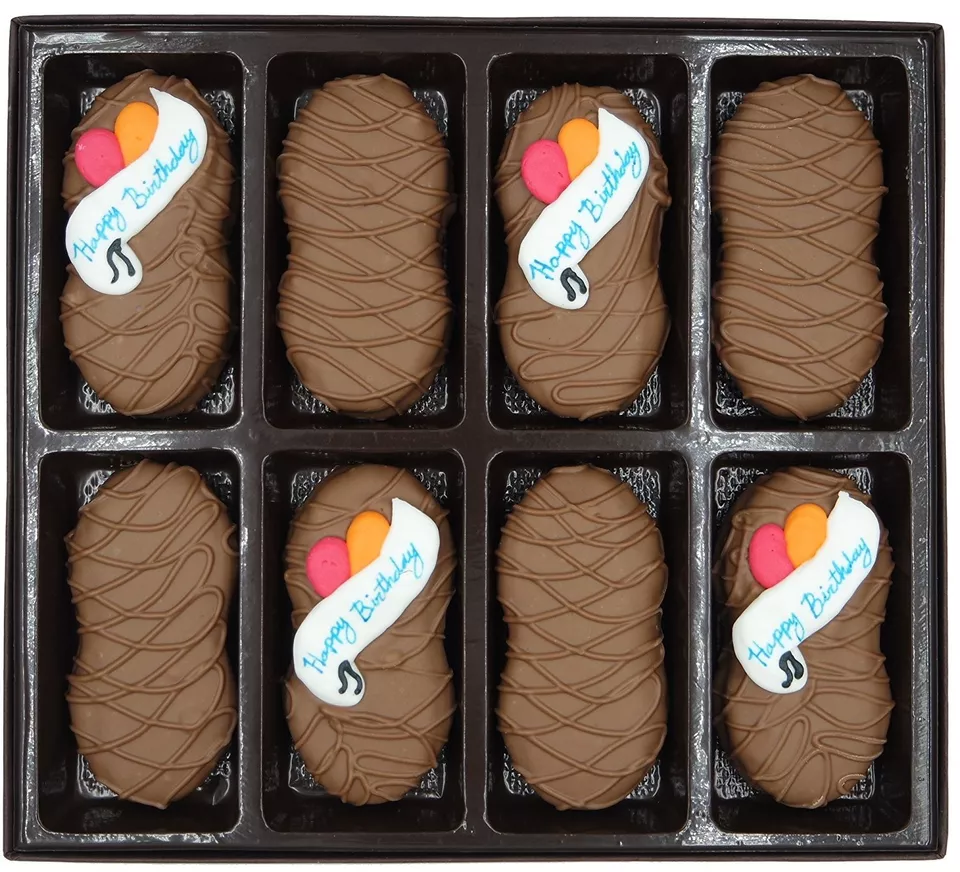 Milk Chocolate Nutter Butter Cookies, Happy Birthday Gift