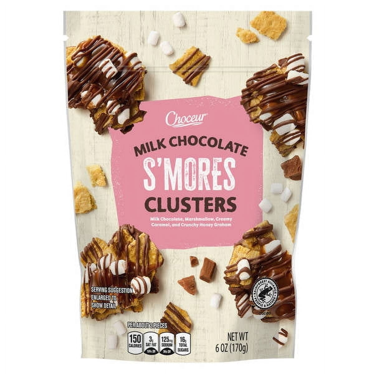 Milk Chocolate S'more Clusters, 6 oz- Pack of 5