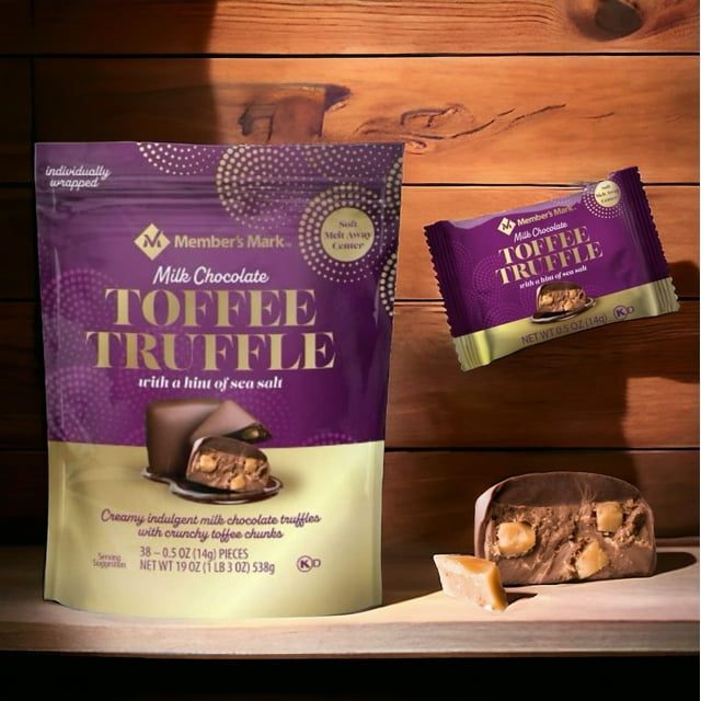 Milk Chocolate Toffee Truffle with Sea Salt (19 oz.)