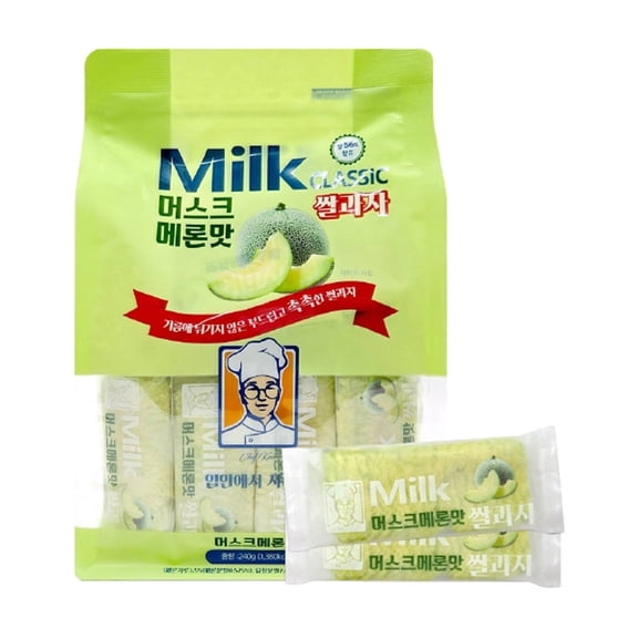 Milk Classic Rice Cracker Muskmelon Flavor 240 g