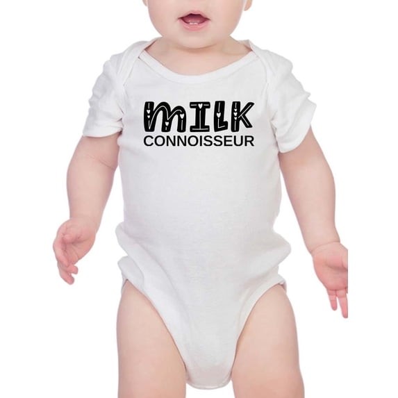 Milk Connoisseur Bodysuit Infant -Smartprints Designs, 24 Months