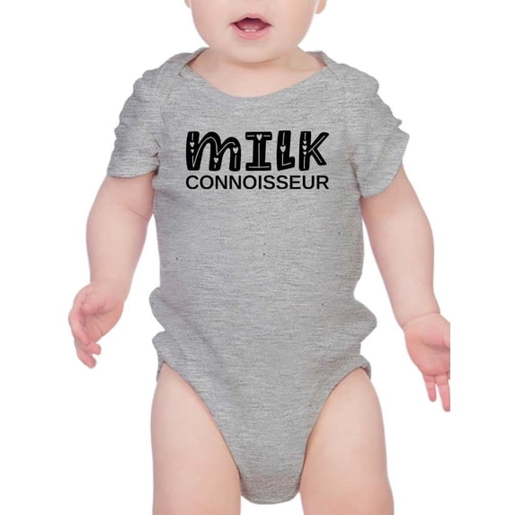 Milk Connoisseur Bodysuit Infant -Smartprints Designs, Newborn