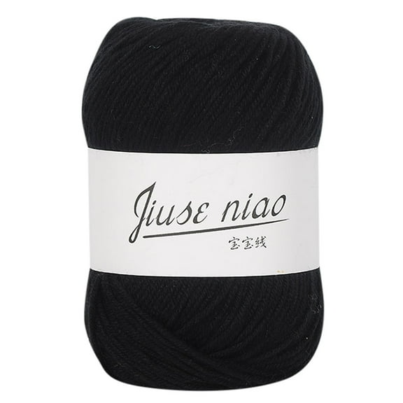 Milk Cotton Thread Cozival 100% Milk Cotton Yarn 50G - Soft Baby Knitting Wool for Crochet Amigurumi Sweater Scarf, Breathable Skin Friendly Hand Washing Thread, Diy Craft Supply, Soft Baby Wool