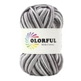 thumbnail image 1 of Milk Cotton Yarn 5-Ply Gradient Variegated Crochet Thread Colorful Soft Blended Fiber for Hand Knitting DIY Blankets Sweaters and Creative Craft Projects, 1 of 2