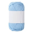thumbnail image 1 of Milk Cotton Yarn Milk Cotton Yarn Skein 50g Hand Knitting Crochet Baby Wool Thread Colorful DIY Craft Material for Scarves Hats Sweaters Soft Bright Lustrous Easy Care Knitting Yarn, 1 of 6