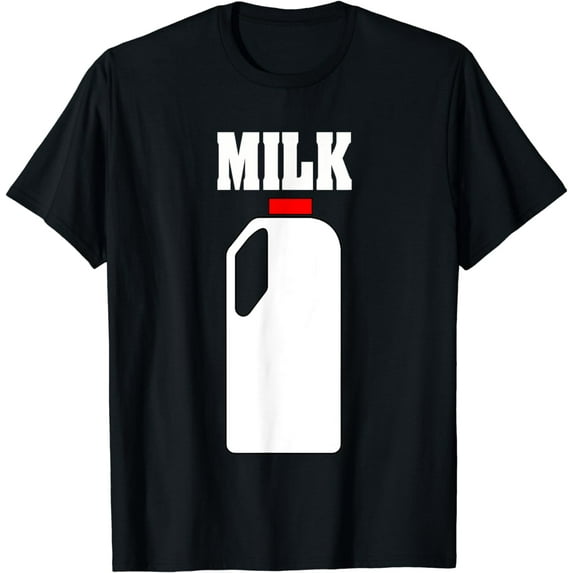 Milk Couples Halloween Costume T-shirt Milk & Cookies
