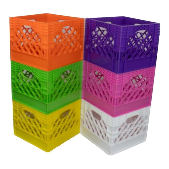 Milk Crate 16qt 6-Pack Variety Pack