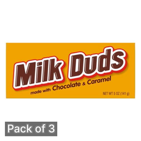 Milk Duds Chocolate & Caramel Candy, 5 Oz. (Pack of 3)