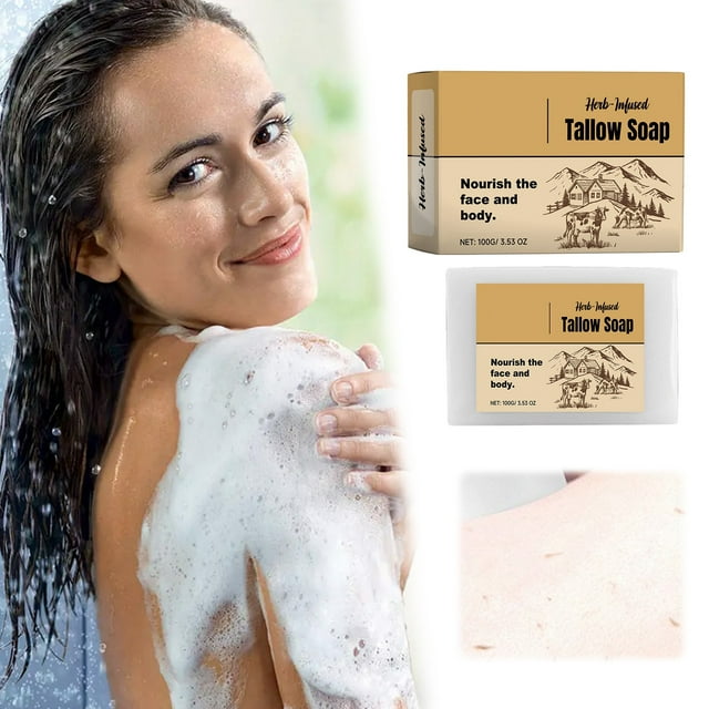 Milk Flavored Beef Soap Moisturizes Nourishes Cleanses Pores Bath Soap