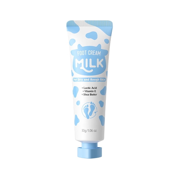 Milk Foot Cream 30g Hydrates And Moisturizes Feet To Prevents Dryness