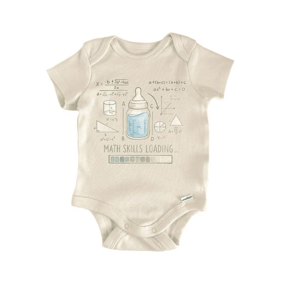 Milk Formula Math Pink - Baby Bodysuit