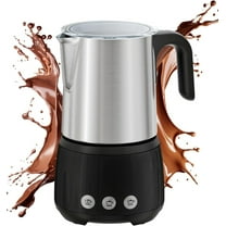 Milk Frother, 4-in-1 Electric Milk Steamer and Frother, Smart Touch Control Hot and Cold Foam Maker, Memory Function for Latte, Cappuccinos, Warm Milk, Hot Chocolate Milk