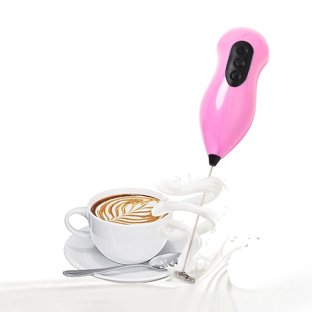 Milk Frother Handheld Battery Operated Electric Whisk Beater Foam Maker