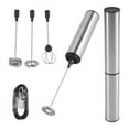 thumbnail image 1 of Milk Frother Handheld Coffee Electric Whisk, USB Rechargeable Foam Maker Bubbler Egg Beater for Hot Chocolate, 1 of 9