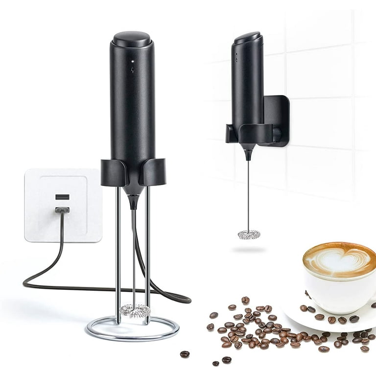 USB Rechargeable Milk Frother Handheld Coffee, Cappuccino, Matcha