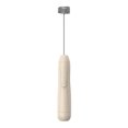 thumbnail image 1 of Milk Frother Handheld for Coffee, Cappuccino, Matcha, Hot Chocolate – Stainless Steel, Rechargeable, 4 x 4 x 27.5 cm, 1 of 7