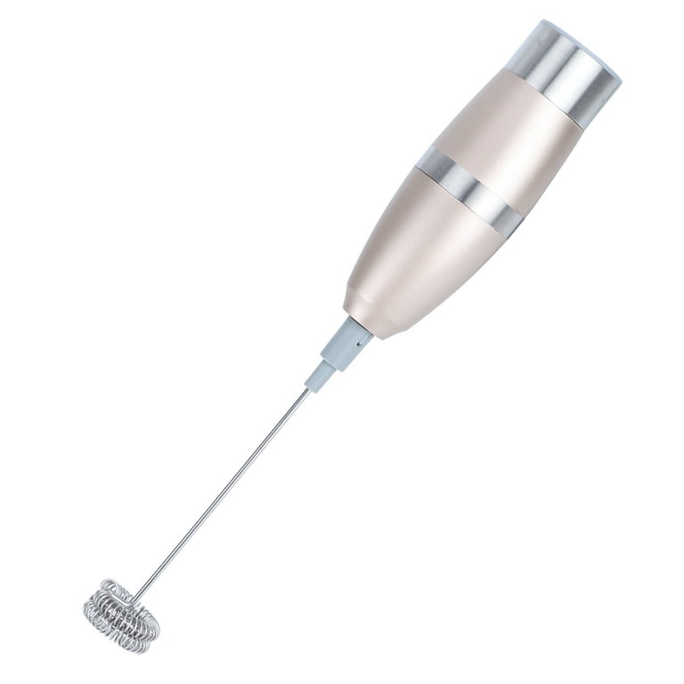 Milk Frother, Rose Gold Milk Mixer, Handheld For Home Kitchen