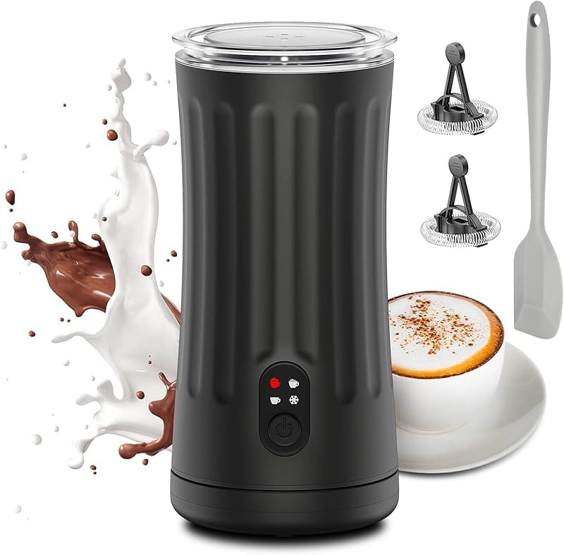 Milk Warmer Casara Milk Frother Casara 4-in-1 Electric Milk
