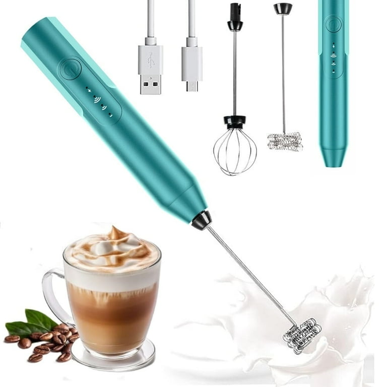 Uncahome Handheld Frother, Cordless Electric Milk Frother