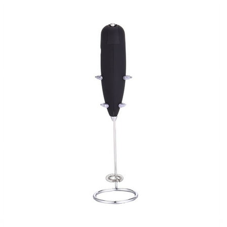 Milk Frother with Stand Handheld Whisk Drink Foamer Mini Blender Mixer for Coffee Frappe Matcha Espresso
