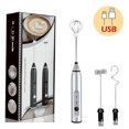 Milk Frothers Electric Wireless Handheld Blender With USB Electrical