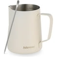 Milk Frothing Pitcher, 600Ml/20Oz Steaming Pitchers Stainless Steel