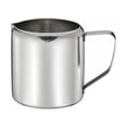 thumbnail image 1 of Milk Frothing Pitcher Cup, Mirror Finish Stainless Steel Kitchen Cup, Wide Mouth with Pouring Spout, 1 of 9