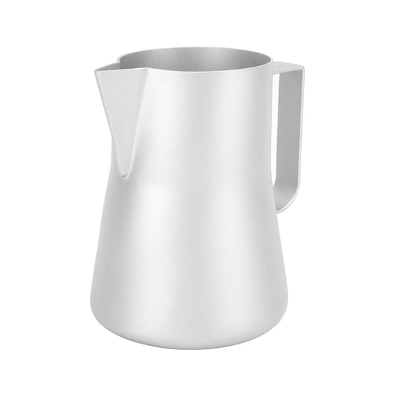 Milk Frothing Pitcher, Espresso Steaming Pitcher Stainless Steel Milk Frothing Jug, Non-Stick Premium Barista Tools, (350ml)