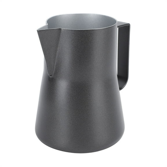 Milk Frothing Pitcher, Espresso Steaming Pitcher Stainless Steel Milk Frothing Jug, Non-Stick Premium Barista Tools, (350ml)