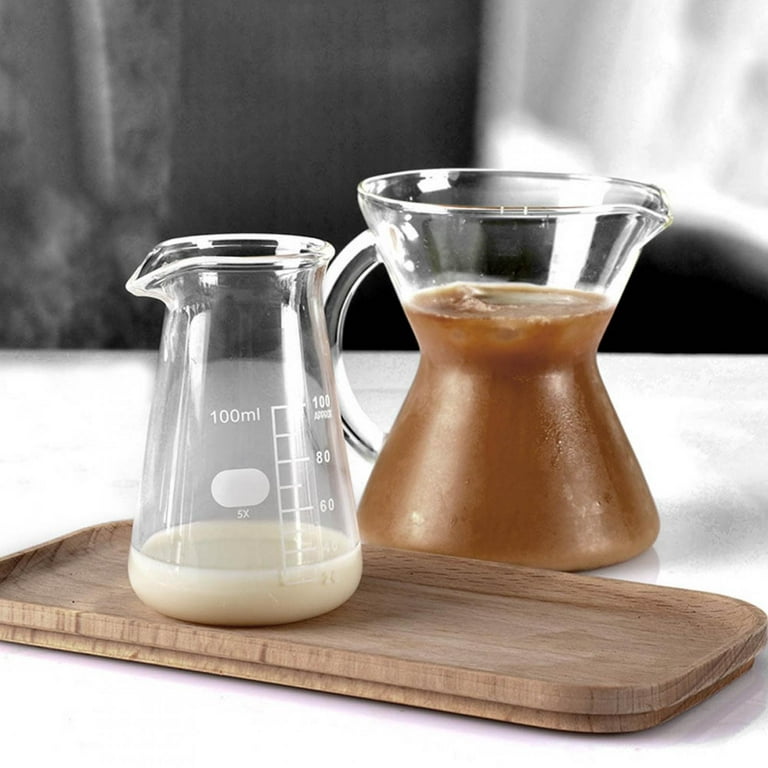 Milk Frothing Pitcher, Glass Milk Frothing Jug, For Home 