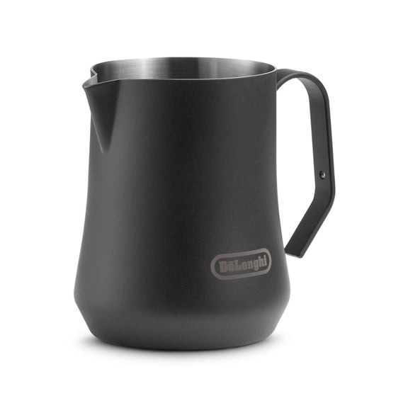 Milk Frothing Pitcher, Matte Black Stainless Steel, 17 oz - DLSC082